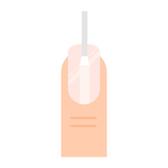 Manicure colored icon pack