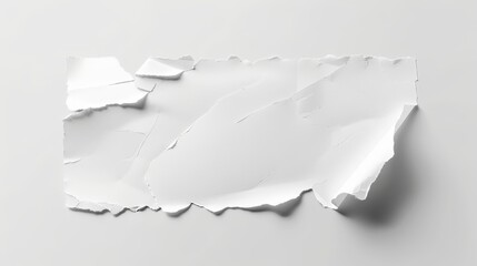 The image depicts a white paper isolated on a white background. It is a modern illustration.