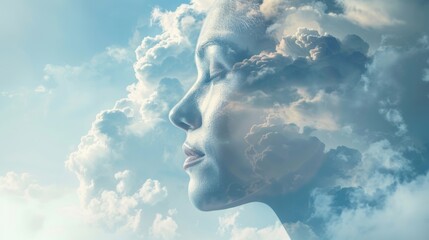 Her dreams were always lofty, like her head was in the clouds, reaching for the stars.