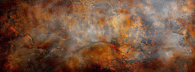 Texture of Old Rusty Metal