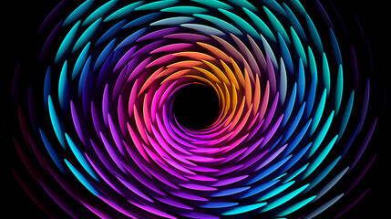 Fototapeta na wymiar Abstract spiral concentric circle pattern