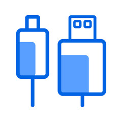 Digital product blue icon pack