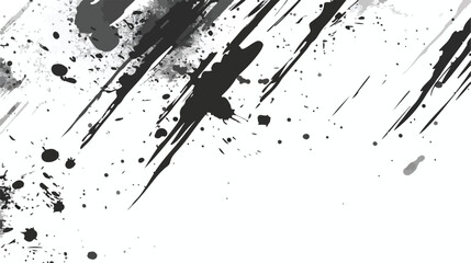 Grunge background flat vector isolated on white background