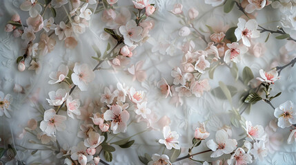 Blossoms and botanicals artfully blended in designs, using soft tones and pastels to convey the delicate side of nature.