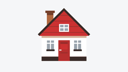 House Owner icon in vector. Logotype flat vector isolated