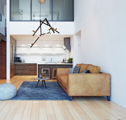 modern home interior. - 773270421