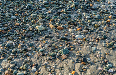Shoreline Pebbles Background 2