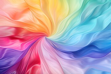 Abstract colorful textured light background in soft pastel colors converging towards the center