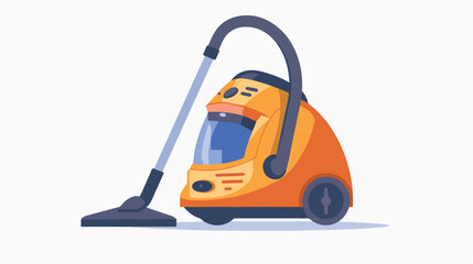 Vacuum cleaner icon illustration vector graphic flat