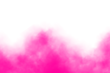 dark pink smoke on transparent background special effect