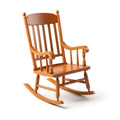 Rocking chair mustard