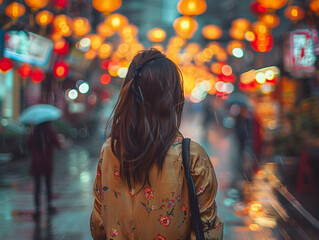 person in the street