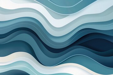 Background Minimal Waves Design Illustration. Uses for advertising, mobile wallpaper, mobile backgrounds, banners, covers, screen savers, web page etc. - obrazy, fototapety, plakaty