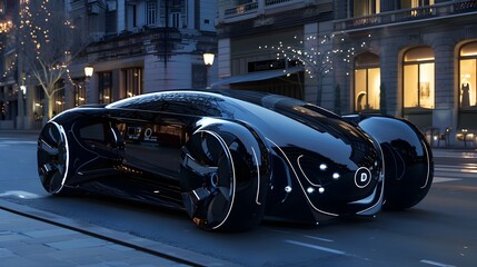 Groundbreaking Electric Concept Car Redefines Luxury with Transparent Displays and Augmented Reality Interfaces