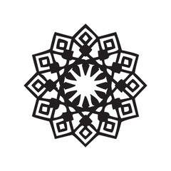 Islamic floral icon