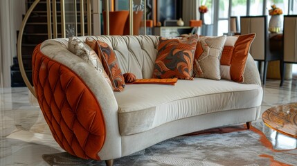 Handcrafted bespoke furniture, comfort crafted, sitting in splendor