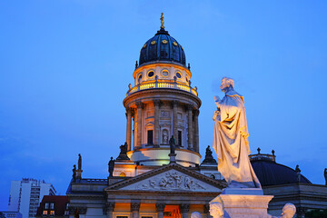 French Cathedral in Berlin. German name: Franzoezischer Dom.