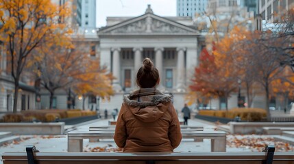 A Wanderlust Contemplating Art and History at The Art Institute of Chicago on an Autumn Morning