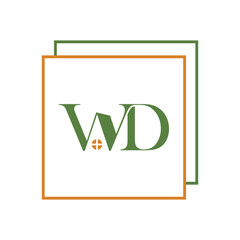 W D home logo
