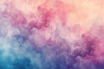  blue, pink, white - Background; Clouds, Middle
