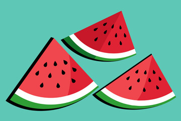 Watermelon Slice Illustration