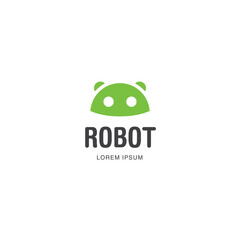 robot logo, robot icon, robot design