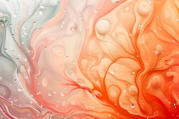 abstract background for June: Pale orange, pearl