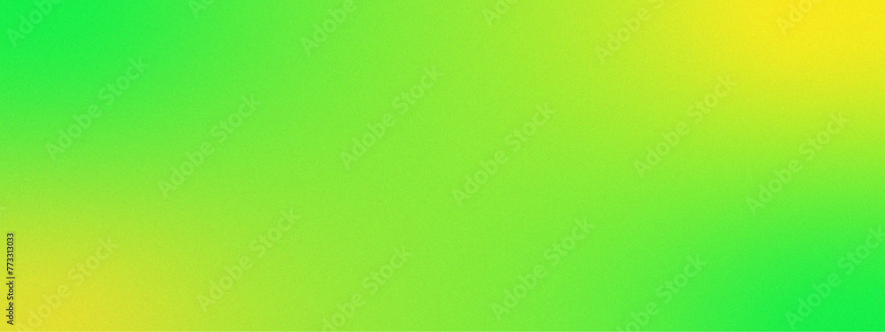 Aufkleber bright green gradient blurred rainbow background. soft gradient backdrop with grain and noise. color