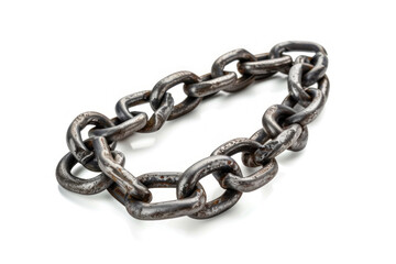 Obraz premium Blockchain technology , isolated on a white background