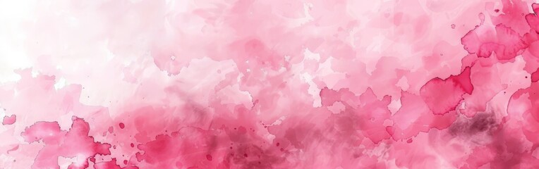 Fototapeta premium Pink Paint on White Background