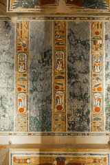 Ramses IV Tomb, Valley of the Kings in Luxor, Egypt