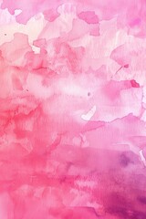 Fototapeta premium Pink and Purple Watercolor Painting