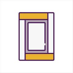 Frame icon editable stock vector icon