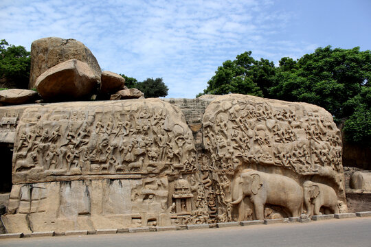 sea shore temple in mahabalipuram architecture