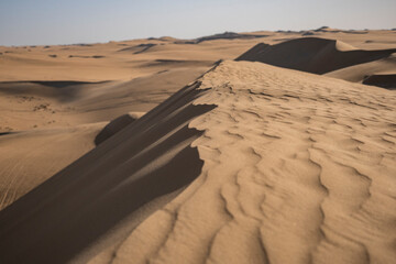 Fototapeta na wymiar Sand desert in Siwa Oasis, Egypt