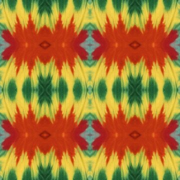 beautiful tie-dye seamless reggae pattern for textile