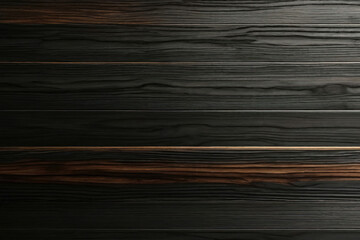 Fototapeta premium Surface of a Black and Brown Mahogany wood wall wooden plank board texture background with grains and structures
