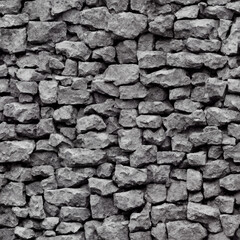 Obraz premium Seamless texture of stone wall