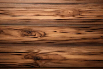 Fototapeta premium Brown wood wall wooden plank board texture background with grains and structures and scratched