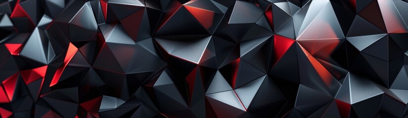 background Abstract geometry dark black triangle - obrazy, fototapety, plakaty