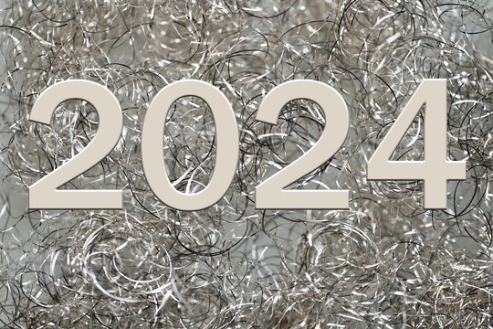 New year 2024 background walllpaper