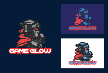 Esports gaming mascot vector logo design