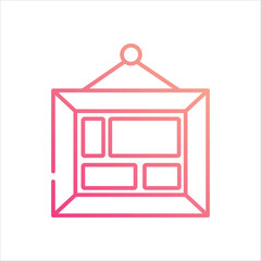 Frame icon editable stock vector icon