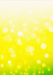 Yellow bokeh background for banner, poster, Party, Anniversary, greetings, and various design works