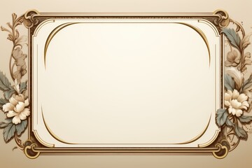 A classic photo frame design with space for a special photo and accompanying text