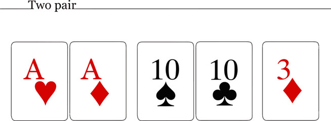 Poker. Two pairs