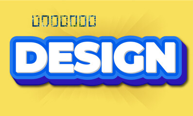 Overlapping text effect. Editable font style
