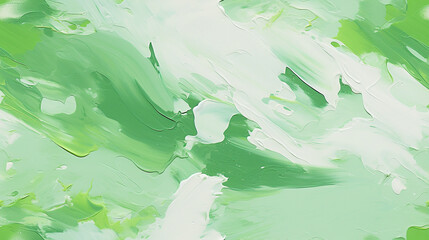 white and green paint texture background, stylish Art Texture Banner. macro Painting detail, repetitive tile background