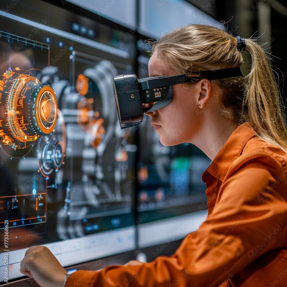 Poster augmented reality workstations in classrooms provide handson experience with complex machinery and e