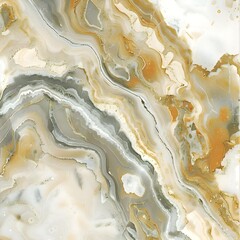 Obraz premium Abstract marbling pattern Acid marble texture background - Ai Generated